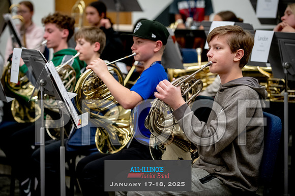 2025 All-Illinois Junior Band January 17-18, 2025