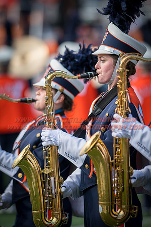 Rutgers Scarlett Knights at Illinois Fighting Illini, Saturday, October 14, 2017 - Marching Illini Photos