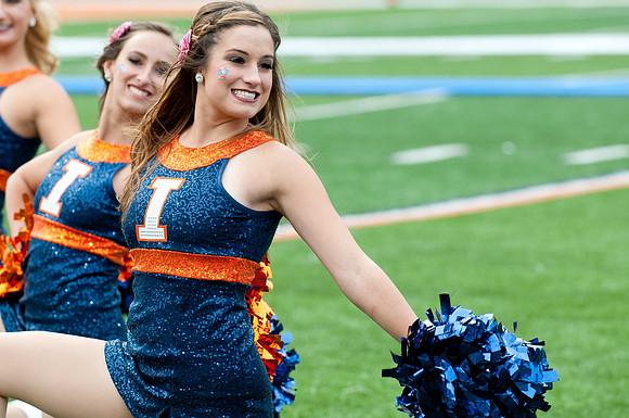 Michigan State Spartans at Illinois Fighting Illini, Saturday, October 26, 2013 - Marching Illini Photos