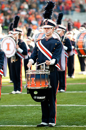 Northwestern Wildcats at Illinois Fighting Illini, Saturday, November 30, 2013 - Marching Illini Photos