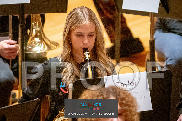 2025 All-Illinois Junior Band January 17-18, 2025