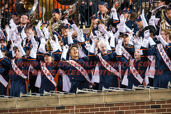 North Carolina at Illinois Fighting Illini, Saturday, September 10, 2016 - Marching Illini Photos