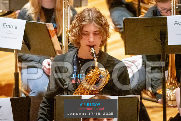 2025 All-Illinois Junior Band January 17-18, 2025