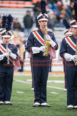 Iowa at Illinois, Saturday, November 19, 2016 - Marching Illini Photos