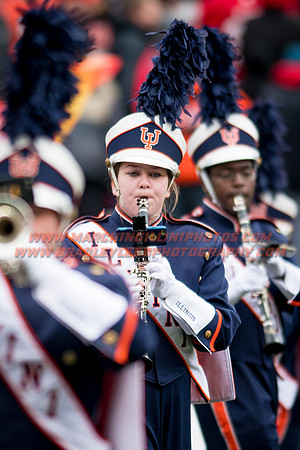 Wisconsin Badgers at Illinois Fighting Illini, Saturday, October 28, 2017 - Marching Illini Photos