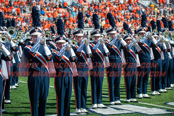 Western Michigan Broncos at Illinois Fighting Illini, Saturday, September 17, 2016 - Marching Illini Photos