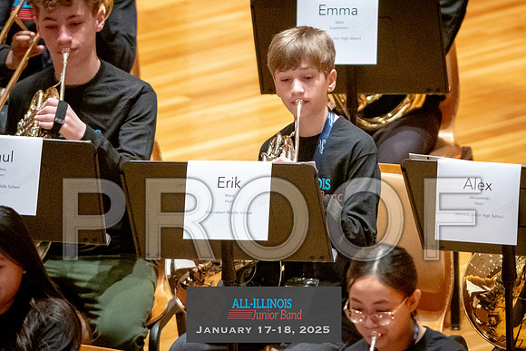 2025 All-Illinois Junior Band January 17-18, 2025
