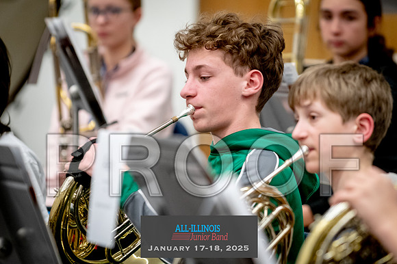 2025 All-Illinois Junior Band January 17-18, 2025