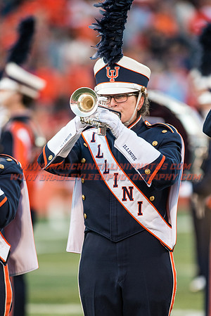 North Carolina at Illinois Fighting Illini, Saturday, September 10, 2016 - Marching Illini Photos