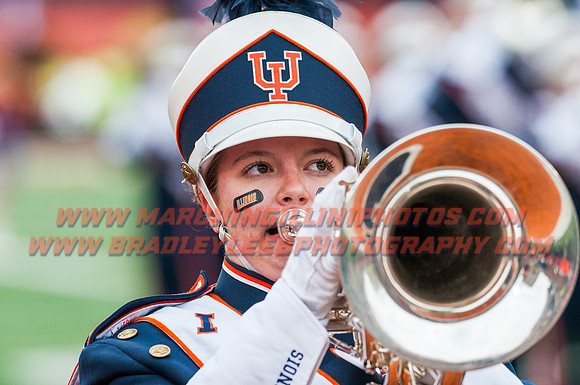 Wisconsin at Illinois, Saturday, Oct. 24, 2015 - Marching Illini Photos