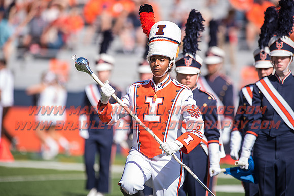 Western Michigan Broncos at Illinois Fighting Illini, Saturday, September 17, 2016 - Marching Illini Photos
