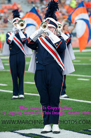 Southern Illinois University Salukis at Illinois Fighting Illini, Saturday, August 31, 2013 - Marching Illini Photos
