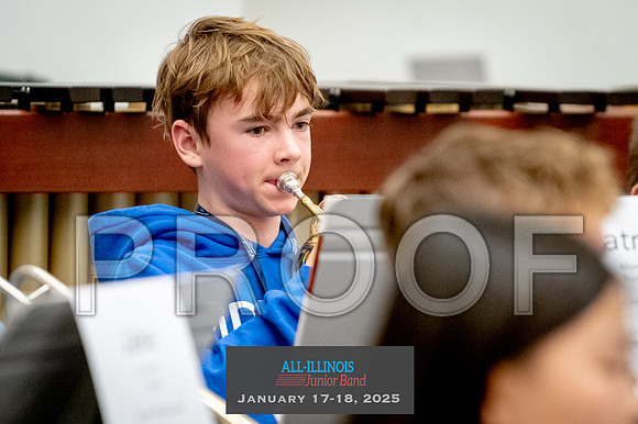 2025 All-Illinois Junior Band January 17-18, 2025
