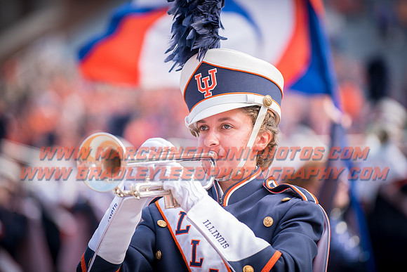 Rutgers Scarlett Knights at Illinois Fighting Illini, Saturday, October 14, 2017 - Marching Illini Photos