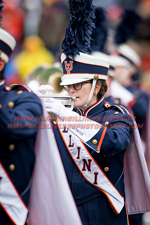 Wisconsin Badgers at Illinois Fighting Illini, Saturday, October 28, 2017 - Marching Illini Photos