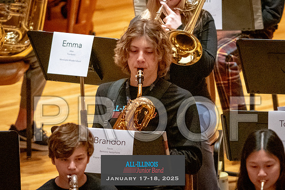 2025 All-Illinois Junior Band January 17-18, 2025