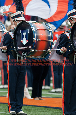 Nebraska at Illinois Oct. 3, 2015 - MI Drum Line 016
