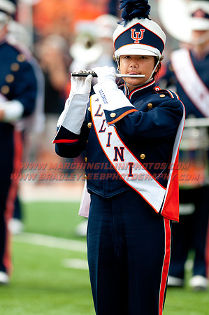 Texas State at Illinois, Saturday, September 20, 2014 - Marching Illini Photos