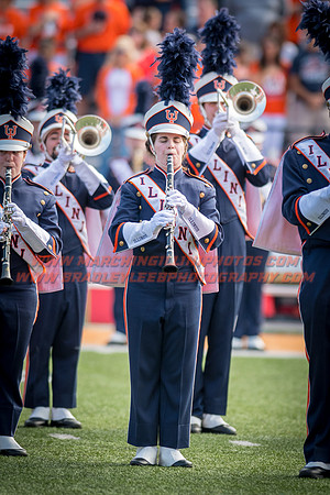 Rutgers Scarlett Knights at Illinois Fighting Illini, Saturday, October 14, 2017 - Marching Illini Photos