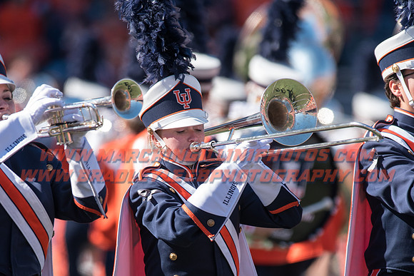 Purdue Boilermakers at Illinois Fighting Illini, Saturday, October 8, 2016 - Marching Illini Photos