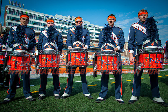 Rutgers Scarlett Knights at Illinois Fighting Illini, Saturday, October 14, 2017 - Marching Illini Photos