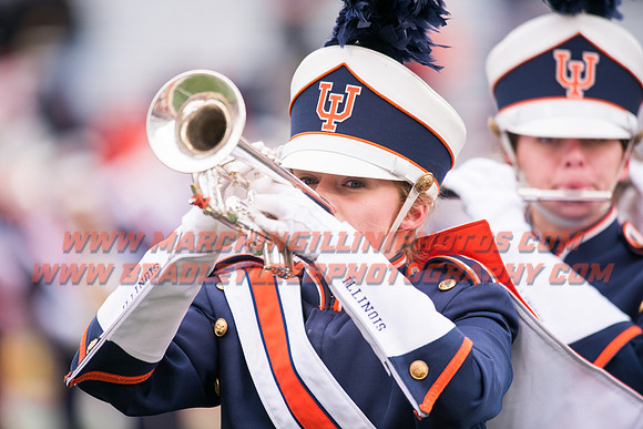 Iowa at Illinois, Saturday, November 19, 2016 - Marching Illini Photos