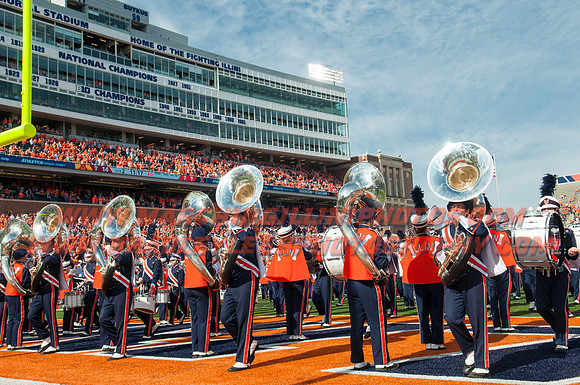 Iowa at Illinois, Saturday, November 19, 2016 - Marching Illini Photos