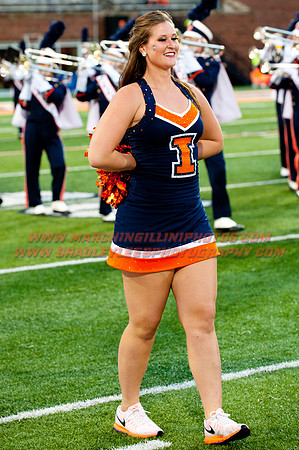 Texas State at Illinois, Saturday, September 20, 2014 - Marching Illini Photos