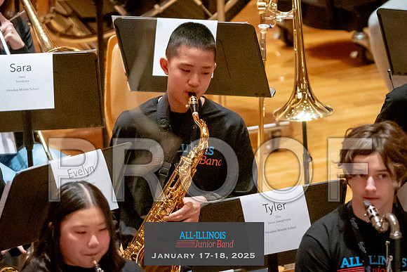 2025 All-Illinois Junior Band January 17-18, 2025
