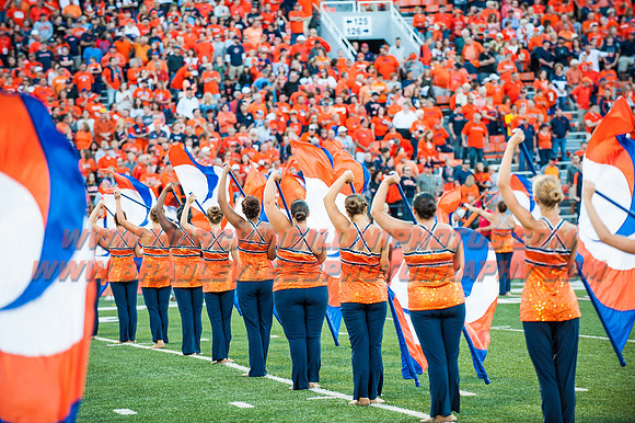 North Carolina at Illinois Fighting Illini, Saturday, September 10, 2016 - Marching Illini Photos