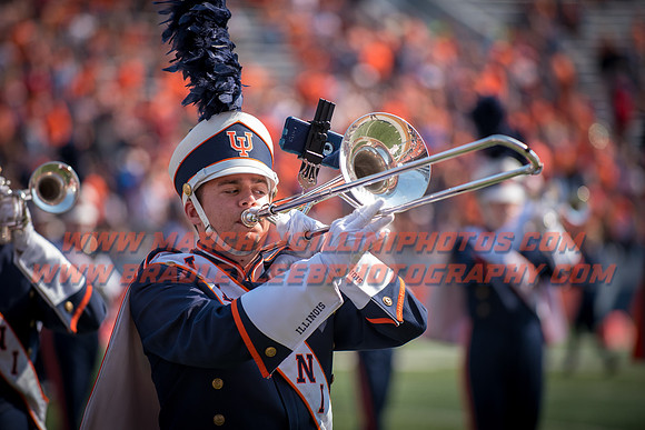 Rutgers Scarlett Knights at Illinois Fighting Illini, Saturday, October 14, 2017 - Marching Illini Photos