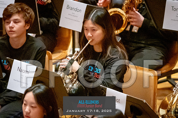 2025 All-Illinois Junior Band January 17-18, 2025