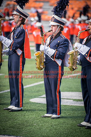 Rutgers Scarlett Knights at Illinois Fighting Illini, Saturday, October 14, 2017 - Marching Illini Photos