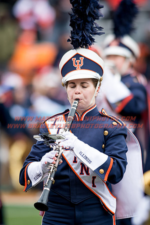 Wisconsin Badgers at Illinois Fighting Illini, Saturday, October 28, 2017 - Marching Illini Photos