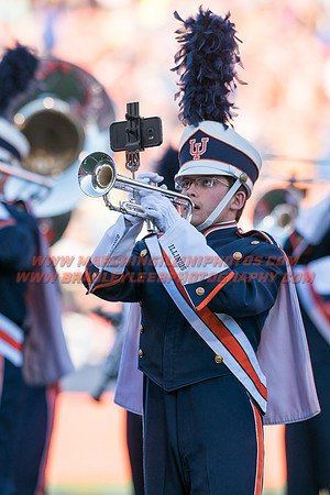 Purdue Boilermakers at Illinois Fighting Illini, Saturday, October 8, 2016 - Marching Illini Photos