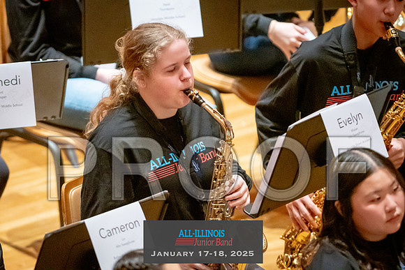 2025 All-Illinois Junior Band January 17-18, 2025