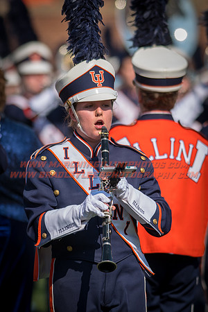 Rutgers Scarlett Knights at Illinois Fighting Illini, Saturday, October 14, 2017 - Marching Illini Photos