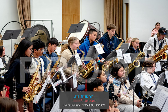 2025 All-Illinois Junior Band January 17-18, 2025