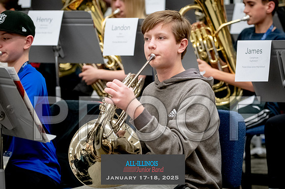 2025 All-Illinois Junior Band January 17-18, 2025