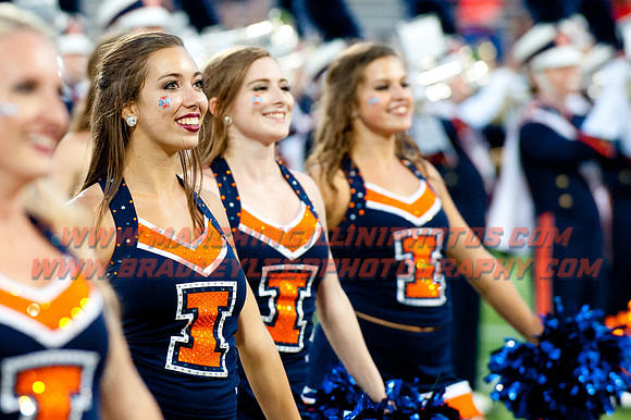 Texas State at Illinois, Saturday, September 20, 2014 - Marching Illini Photos
