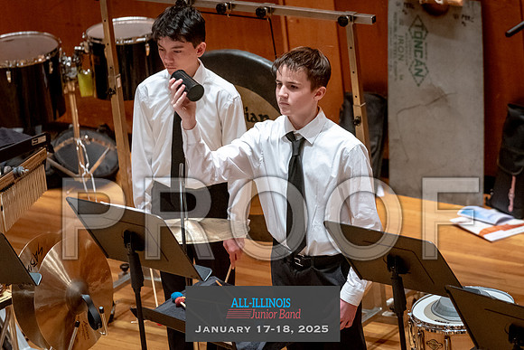 2025 All-Illinois Junior Band January 17-18, 2025