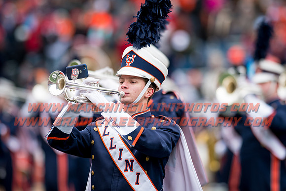 Wisconsin Badgers at Illinois Fighting Illini, Saturday, October 28, 2017 - Marching Illini Photos