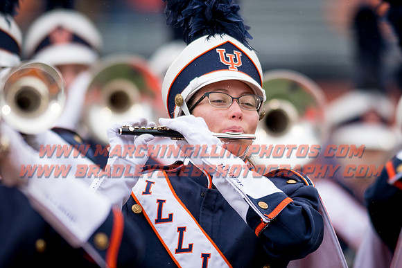 Wisconsin Badgers at Illinois Fighting Illini, Saturday, October 28, 2017 - Marching Illini Photos
