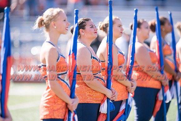 Purdue Boilermakers at Illinois Fighting Illini, Saturday, October 8, 2016 - Marching Illini Photos