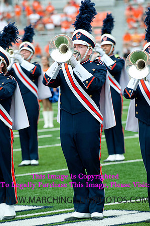 Southern Illinois University Salukis at Illinois Fighting Illini, Saturday, August 31, 2013 - Marching Illini Photos