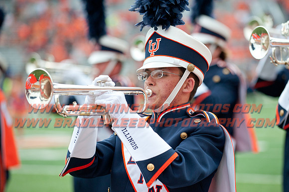 Youngstown State at Illinois, Saturday, August 30, 2014 - Marching Illini Photos