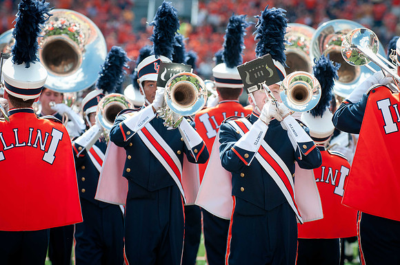 Miami (OH) Redhawks at Illinois Fighting Illini, Saturday, September 28, 2013 - Marching Illini Photos