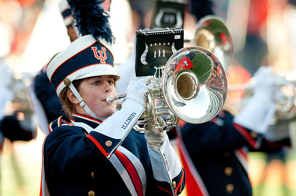 Michigan State Spartans at Illinois Fighting Illini, Saturday, October 26, 2013 - Marching Illini Photos