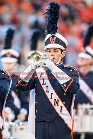 North Carolina at Illinois Fighting Illini, Saturday, September 10, 2016 - Marching Illini Photos