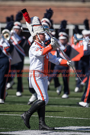 Purdue Boilermakers at Illinois Fighting Illini, Saturday, October 8, 2016 - Marching Illini Photos
